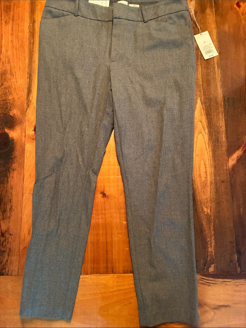 a new day Women's Gray Ankle Dress Pants